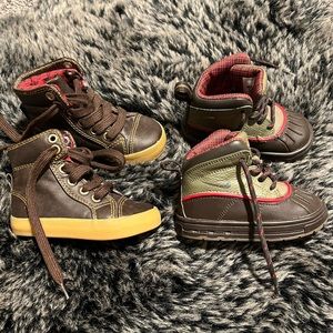 Two size 5c toddler shoes. GAP and NIKE brands